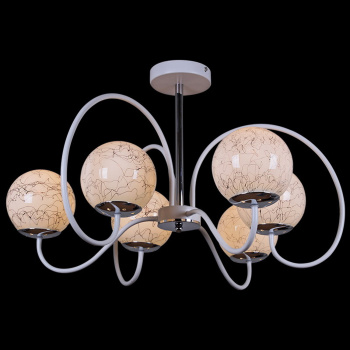 Люстра 01269-0.3-06B WH+CR  S=24м2  *1