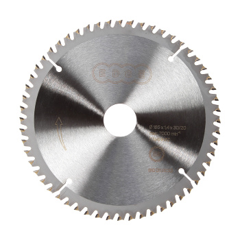 Диск пильный 185*30/20мм 56 зубьев по ламинату (810010033) EDGE PATRIOT *1/10