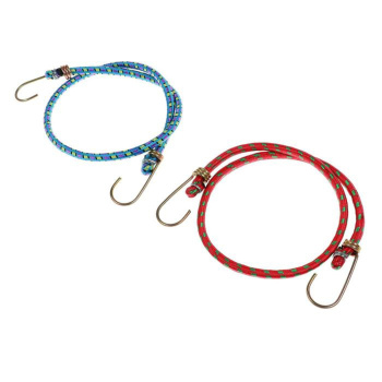 яяяРезинка крепления TORSO 60 см, d 8 мм, металлические крючки, микс, набор 2 шт 1827327