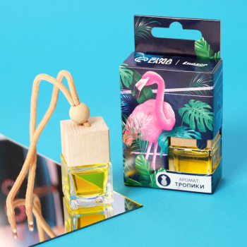 Ароматизатор подвесной в бутылочке, размер XXL «Тропики» 6861135