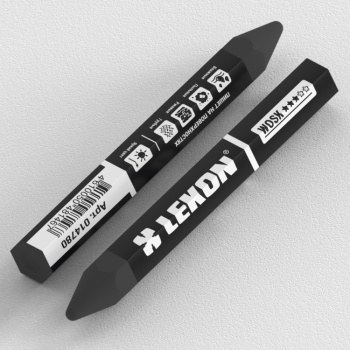 Мелок строительный восковой черный арт.014780 LEKON WOSK*12/144/1440