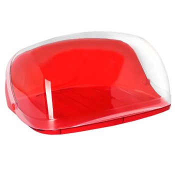 Хлебница пластм. "Кристалл" большая 390x287x171мм М1186 ("М-Пластика") *1/6