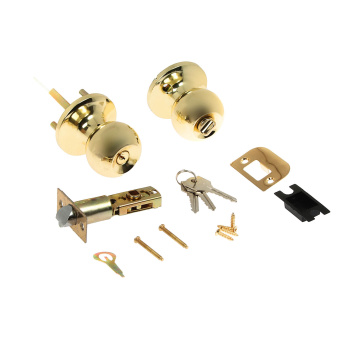 Защелка ШАРИК ключ/фиксатор ЗОЛОТО 6072-01 G Аvers *1/24