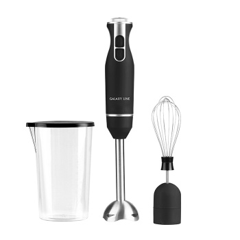 Блендер погружной 800Вт 2в1 Galaxy Line GL2166 черный, насадки, режим TURBO *1/12