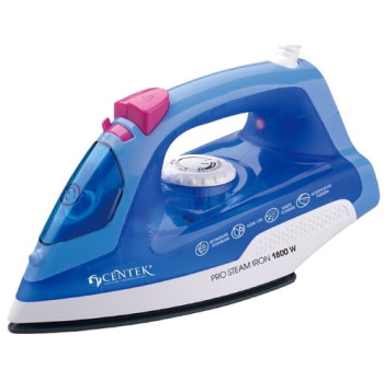 Утюг с отпар. 1800Вт Centek СТ-2348 Blue керамич. подошва, верт.отпар, паровой удар 80г/мин *1/10