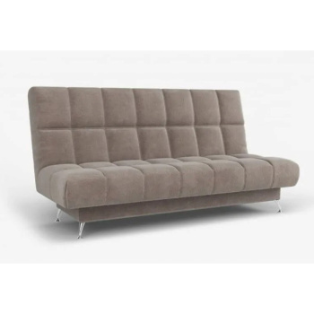 Диван Финка-2 ДК (б/подлокотников), велюр Пони 04 ( светло-серо-бежевый)*1