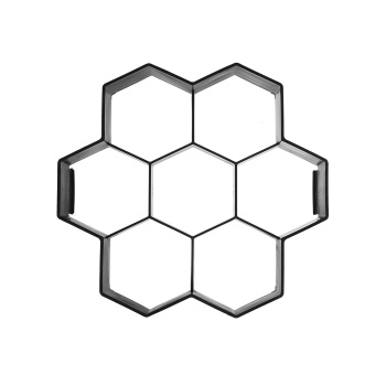 Форма для отливки садовых дорожек "Соты" 28,5*27*4 см "VORTEX" (арт.24185)    *5