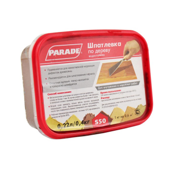 Шпатлевка по дереву орех 0,4 кг PARADE S50 *8/1440