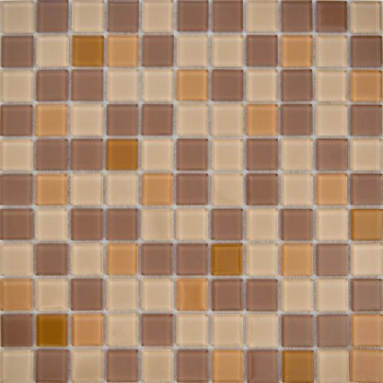 Мозаика 30х30 см Гранит Холл LHK 417-5, 0.09 м², стекло, коричневый
