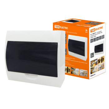 Бокс ЩРН-П-10мод О/П (пластик ) IP41 рейка DIN TDM SQ0901-0009 *1/20 Бокс ЩРН-П-10мод О/П (пластик ) IP41 рейка DIN TDM SQ0901-0009 *1/20