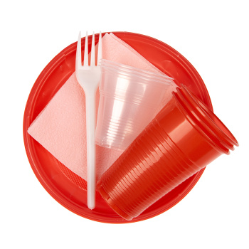 Одноразовая посуда Набор "На троих" 3перс/15пр.: тар.d170мм+стопки0,1л+стак.цв.0,2л+вилки+салф.*1/40