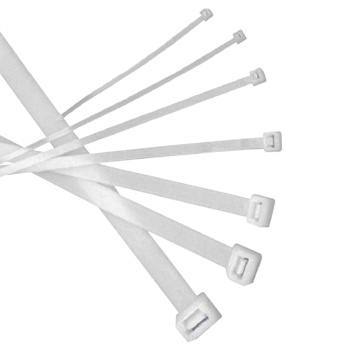 Хомут нейлон 2,5*150мм белый (100шт) АСРемХомут *1/50