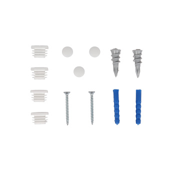 Вешалка настенная "Торонто 3" 364х174х91мм Белый ВНТ3 Б ("ЗМИ") *1