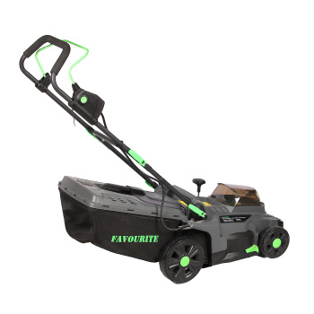 Газонокосилка аккумуляторная 21В+21В шир/выс скаш 37см/25-75мм травосборник 35л OBS 21W FAVOURITE *1