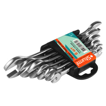 Набор ключей рожковых 6шт CrV сталь арт.1045-01-SS6 STURM *1520