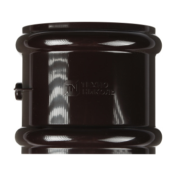 Соединитель желоба 120 мм ТехноНиколь, темно-коричневый